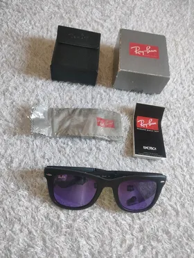 نظاره راي بان الاصليه ايطالي جديده لم تستخدم نهائي وارده من الخارج جميع مشتملاتها موديل RB2176. 901S7Q